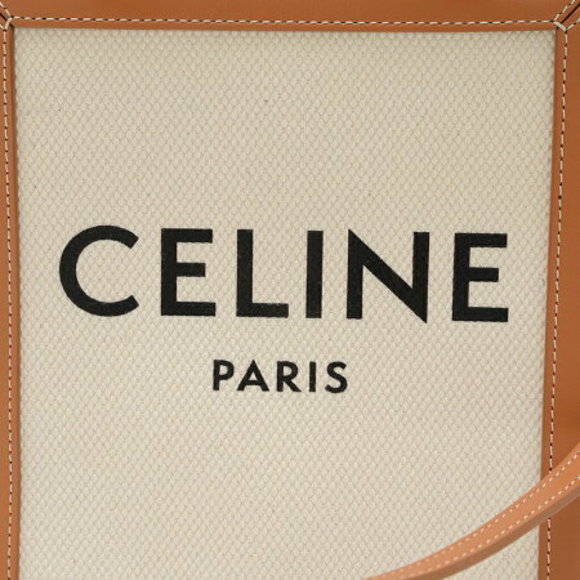 Celine Vertical Cabas Bag Canvas - Picture 3 of 5